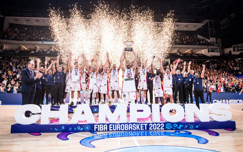 tây ban nha vô địch eurobasket 2022